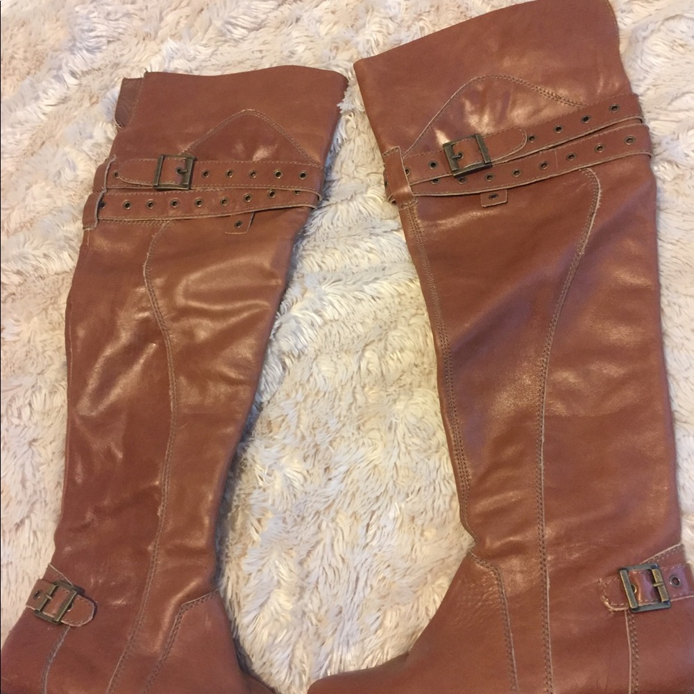 Naughty Monkey Leather Boots